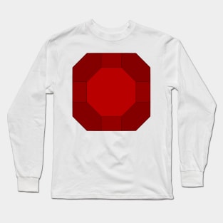 gmtrx red lawal truncated cuboctahedron Long Sleeve T-Shirt